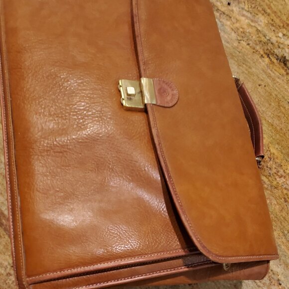SAINT BORSE LEATHER SATCHEL - Picture 5 of 16